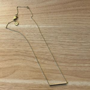 16” Michael Kors Black Gemstone Necklace